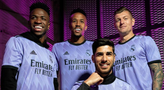 Real Madrid presentó su nueva camiseta alterna 2022-2023