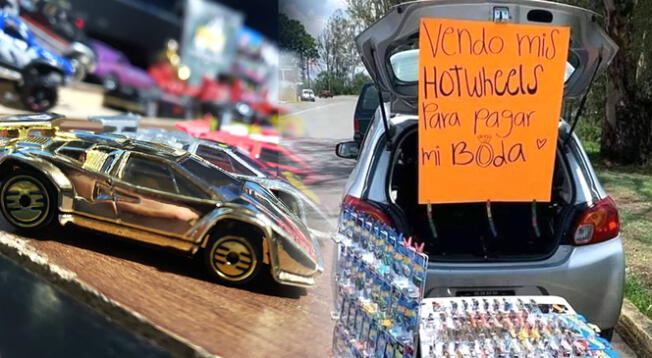 Hombre vende su valiosa colección de 'Hot Wheels' para costear su boda