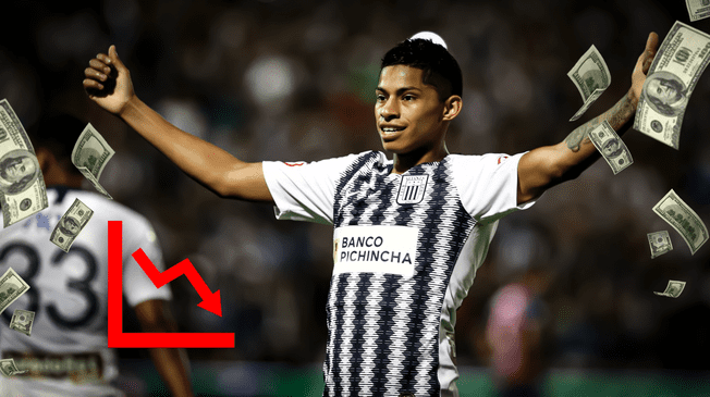 Kevin Quevedo y la abismal caída en su valor de mercado tras salir de Alianza Lima