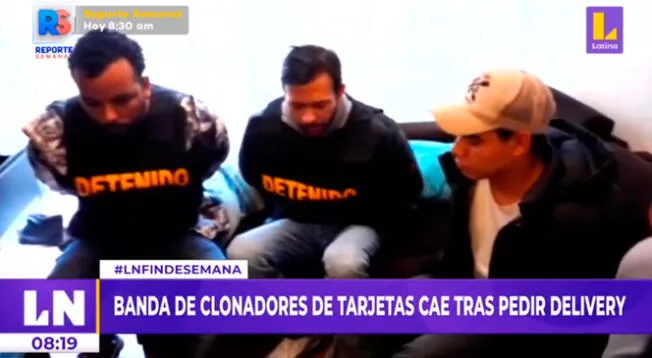 Viral: Banda de clonadores de tarjeras es detenida tras pedir comida por delivery