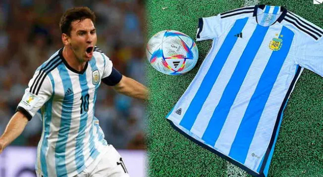 Selección Argentina traería el modelo retro del 2014 para Qatar 2022