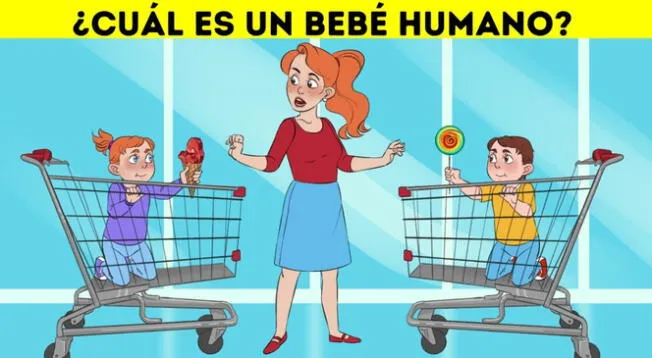 ¿Encuentras al bebé humano? Si tienes una mente CREATIVA podrás superar el acertijo ¿Encuentras al bebé humano? Si tienes una mente CREATIVA podrás superar el acertijo