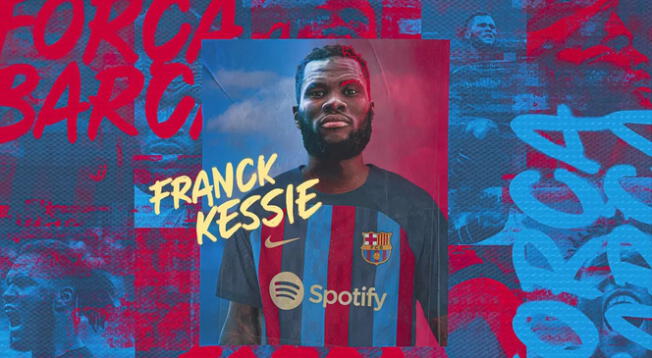 Franck Kessié llega al Barcelona como agente libre.