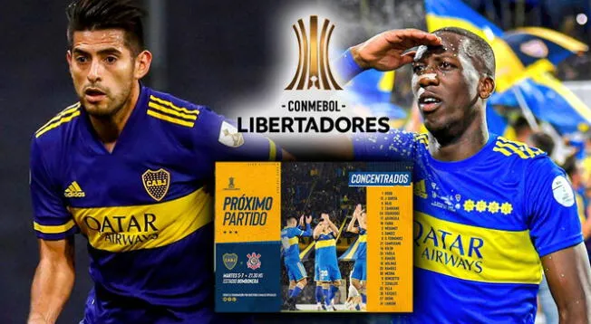 Boca Juniors: concentrados para el partido ante Corinthians