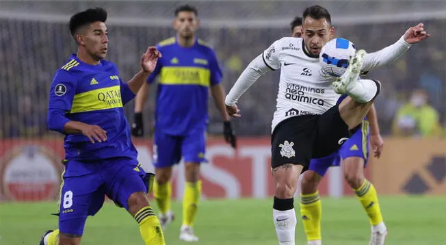 Boca Juniors juega con Corinthians en La Bombonera esta noche.