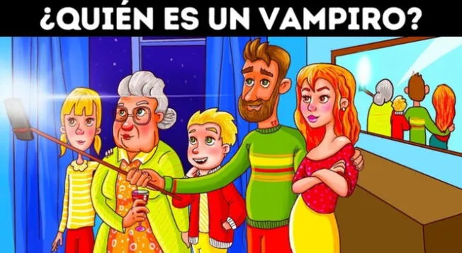 ¿Quién es un vampiro? Demuestra tu INTELIGENCIA superaron este acertijo