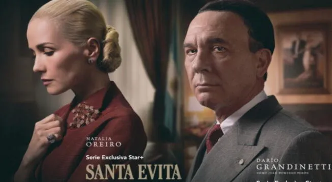 La serie 'Santa Evita' estará en el streaming desde el 26 de julio.