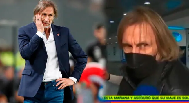 Ricardo Gareca habló con la prensa argentina