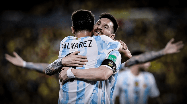 Julián Álvarez sobre Lionel Messi: