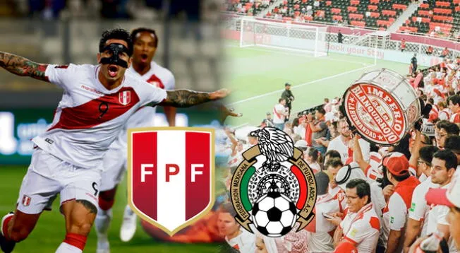 Perú vs. México jugarán amistoso internacional en el mes de septiembre