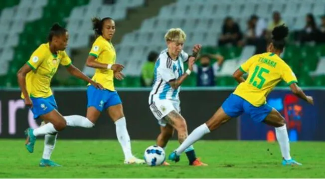 Copa América femenina 2022: Argentina y Brasil se enfrentaron en el debut de la competencia