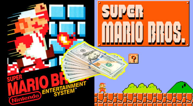 Un coleccionista anónimo pagó hasta 2 millones por el videojuego de Super Mario Bross.