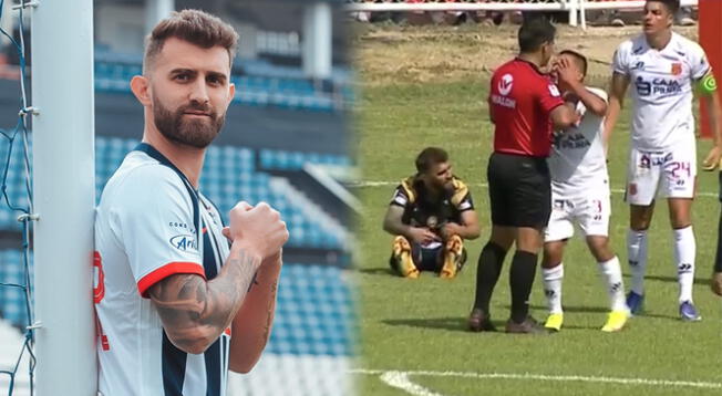 Gino Peruzzi preocupa a Alianza Lima al salir con molestias.