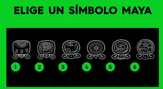 ¿Cuál tu prioridad en la vida? Elige un símbolo Maya y halla la respuesta