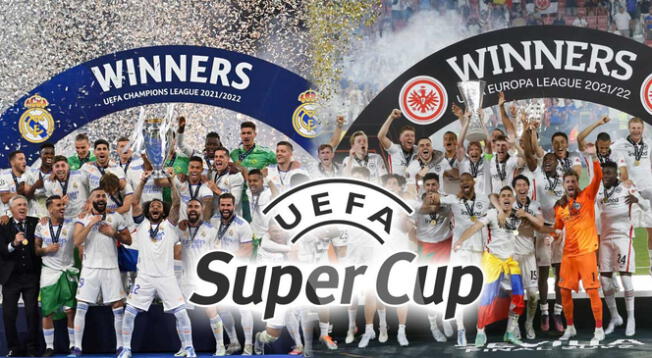 Real Madrid y Eintracht Frankfurt juegan la Supercopa de Europa