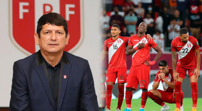 Agustín Lozano reconoció el esfuerzo de la Selección Peruana