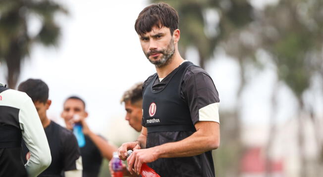 Claudio Yacob es el segundo refuerzo de la 'U' para el Torneo Clausura.