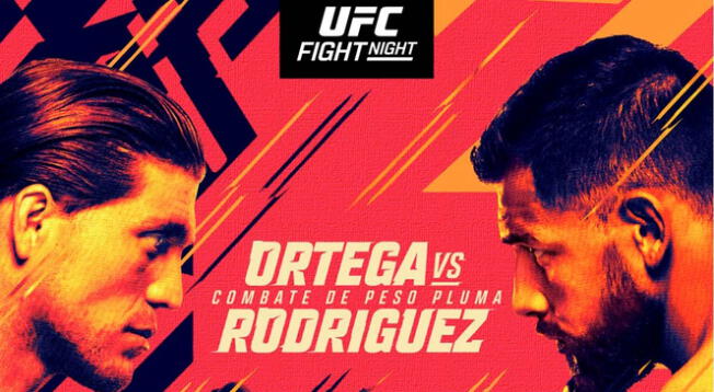 Brian Ortega vs. Yair Rodríguez será la pelea estelar de la UFC Fight Night