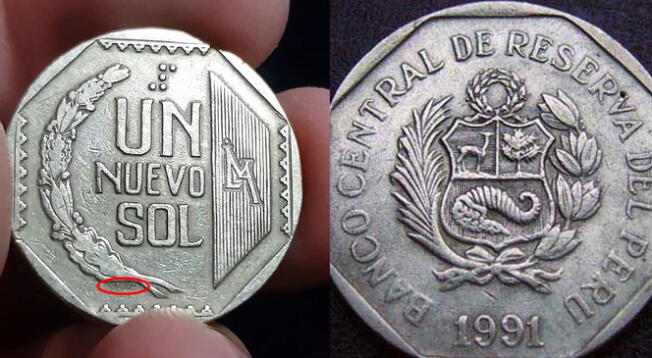 Moneda de 1 nuevo sol de 1991: ¿Realmente vale S/500? Esta es la verdad