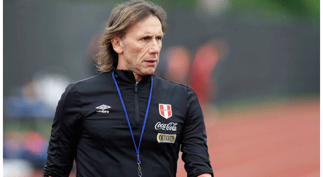 Ricardo Gareca asumió la dirección técnica de Perú en 2015.