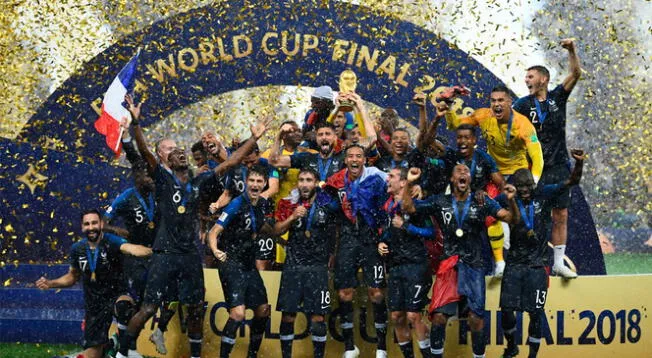 ¿Lo recuerdas? Hace cuatro años fue la final del Mundial Rusia 2018.