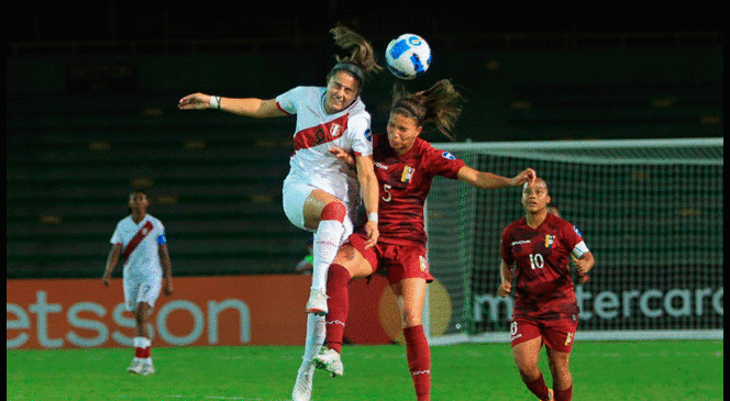 Perú cae ante Venezuela por la fecha 3 de la Copa América femenina 2022