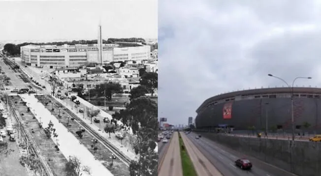 Fotografía de la Vía Expresa en los años 50 es viral al ser comparada en la actualidad