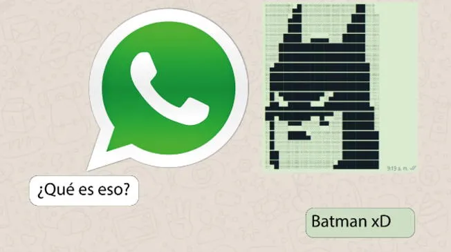 WhatsApp Web: cómo elaborar textos con la imagen de tus caricaturas favoritas