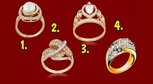 ¿Qué anillo te gusta más? Tu respuesta revelará más de tu personalidad.