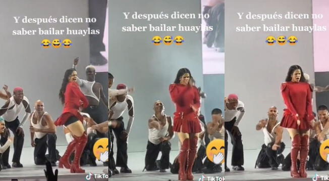 ¿Rosalía bailando Huaylas peruano? Usuarios viralizan video y causa furor en Tiktok