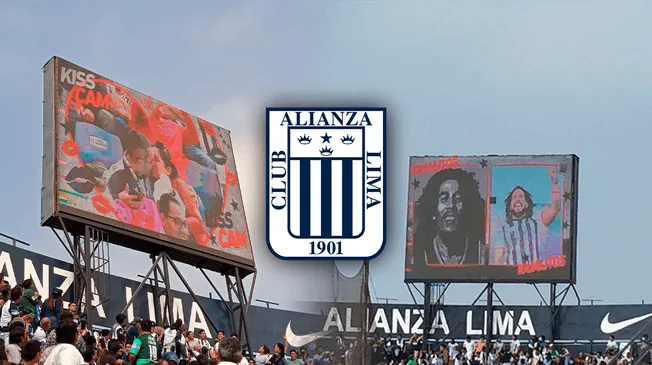 ¡Como en la NBA! Alianza Lima estrena Kiss Cam en partido contra Sport Boys
