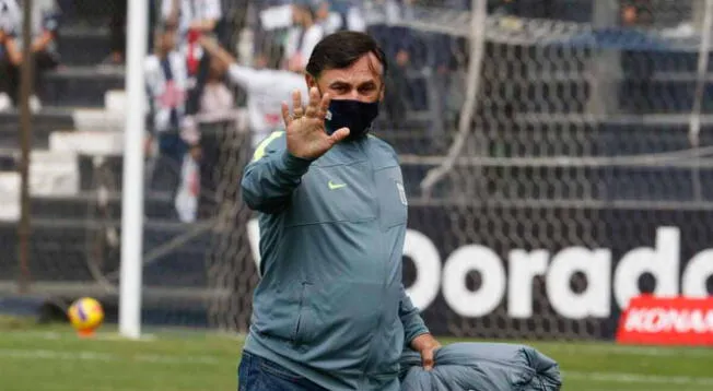 Carlos Bustos, entrenador de Alianza Lima