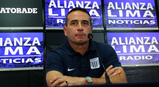 Guillermo Sanguinetti dirigió a Alianza Lima en los años 2014 y 2015