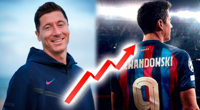 Robert Lewandowski y su valor de mercado tras fichaje con Barcelona