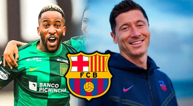 Jefferson Farfán se mostró contento por la llegada de Robert Lewandowski al Barcelona