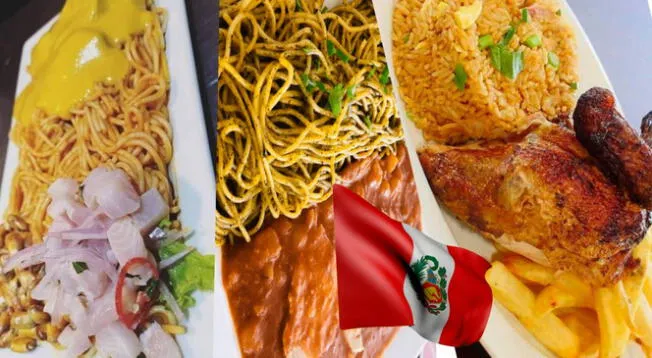 ¿Cuáles son los platos combinados más famosos de Perú?