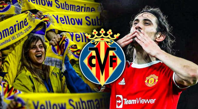 Edinson Cavani muy cerca de llegar al Villarreal