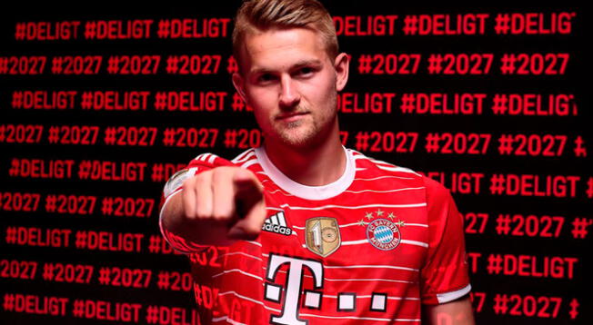 Matthijs de Ligt fichó por Bayern Múnich hasta 2027