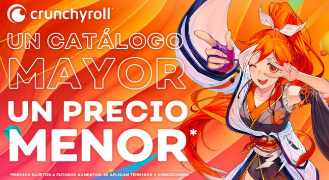 CrunchyRoll reduce su precio en Perú y otros países de Latinoamérica