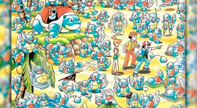 ¿Lograrás encontrar al Pokémon escondido?