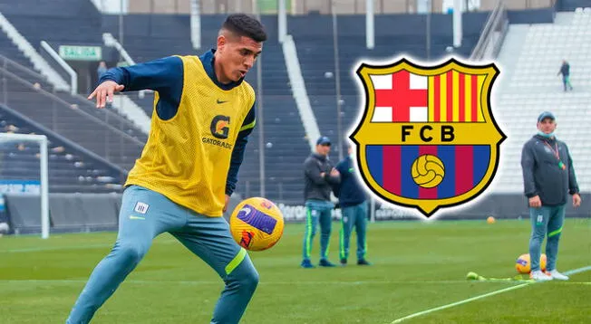 Paolo Hurtado lo vio debutar en Europa, ahora vale 58 millones y ya marcó con Barcelona