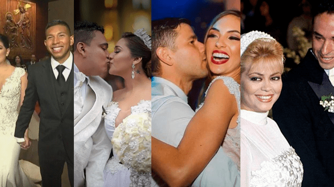 Las bodas más cotizadas de la farándula peruana