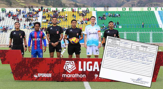Liga 2: árbitro fue amenazado con armas de fuego para favorecer a Llacuabamba