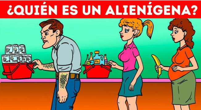 ¿Quién es un alienígena? Atrévete a superar este acertijo visual en 5 segundos