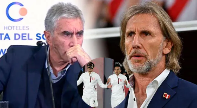 Juan Carlos Oblitas y Ricardo Gareca compartieron casi 8 años en la Selección Peruana.