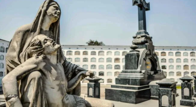 ¿Cuál es el cementerio más antiguo de Lima y que personajes históricos se encuentra ahí?