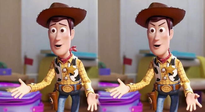 Ubica las 4 diferencias de Woody en el reto visual nivel EXTREMO