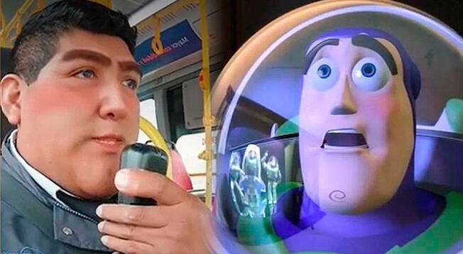“Aquí comando estelar”: Conductor peruano imita a Buzz Lightyear sin pensar lo que pasaría