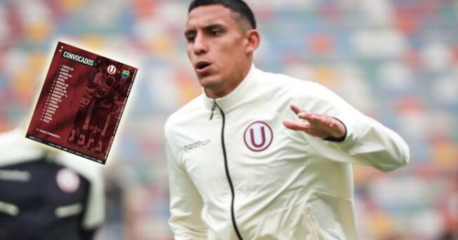 Alex Valera quedó fuera de la lista de Universitario para enfrentar a Carlos Stein