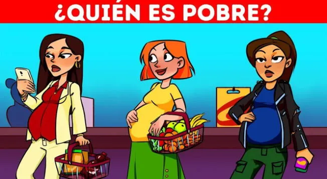 ¿Quién es pobre? Pon a prueba tus habilidades intentando superar este acertijo visual